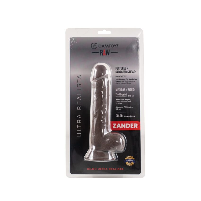 Dildo Zander Camtoyz Ultra Realista 21.5cm