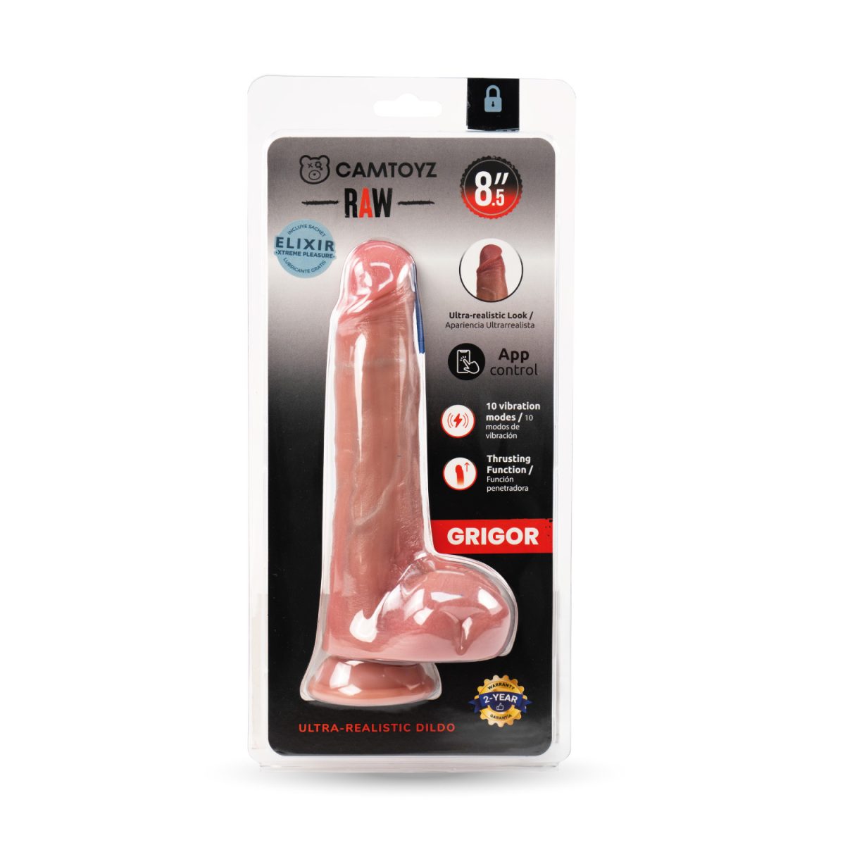 Dildo Ultrarealista Con App Grigor Camtoyz