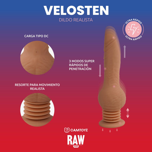 Dildo Realista Velosten Camtoyz