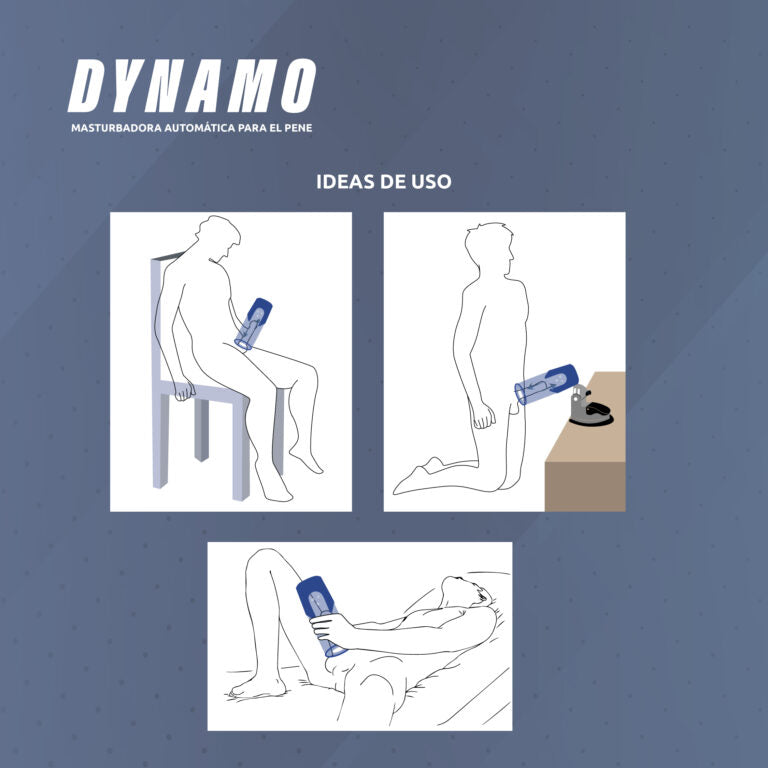 Masturbador Masculino Dynamo Camtoyz