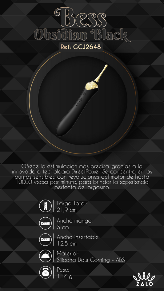 Vibrador Clitorial de Lujo Bess By Zalo
