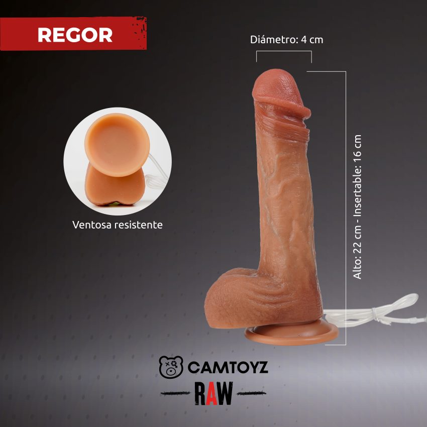 Dildo Regor Camtoyz Ultra Realista