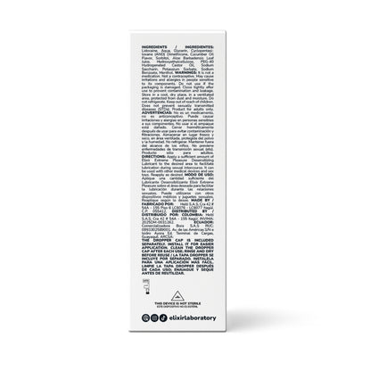 Elixir Anesty 30ml Lubricante íntimo Anal Desensibilizante