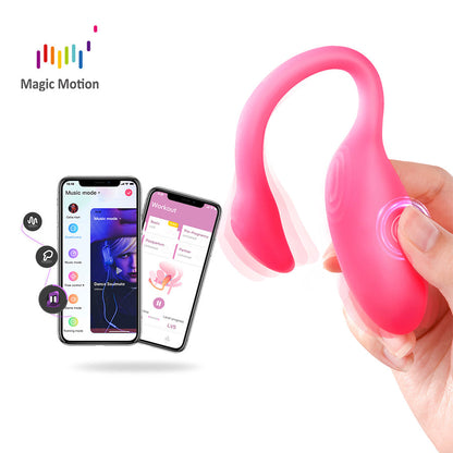 Vibrador Magic Flamingo Max Pink Controlado por APP Globa