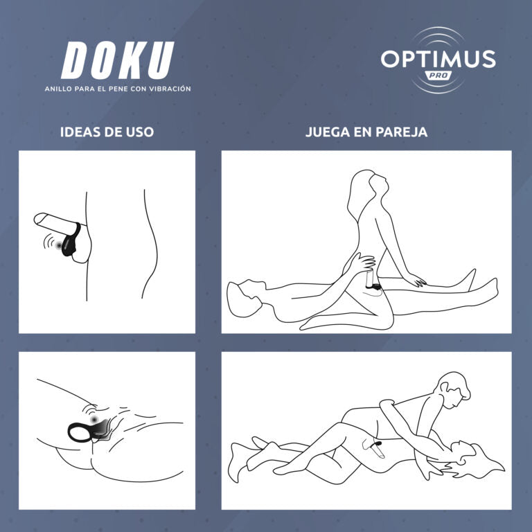 Anillo Vibrador Doku Con App Camtoyz