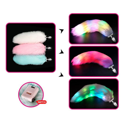Camtoyz Plug Anal con Cola Luminosa Dexter