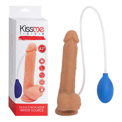 Dildo Eyaculador Water Source Brown 8.2