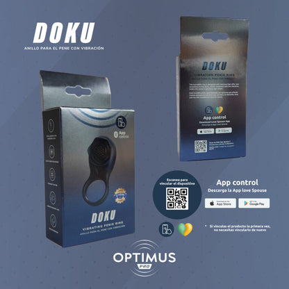 Anillo Vibrador Doku Con App Camtoyz