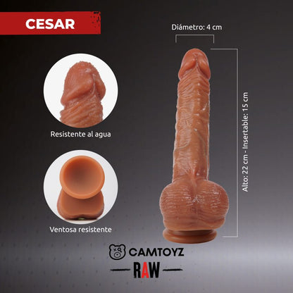 Dildo Cesar Camtoyz Ultra Realista
