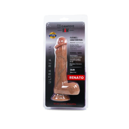 Dildo Renato Camtoyz Ultra Realista 19cm