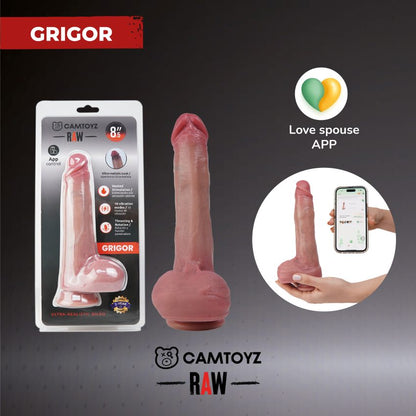 Dildo Ultrarealista Con App Grigor Camtoyz