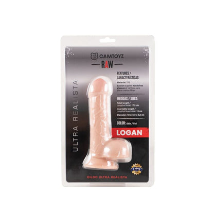 Dildo Logan Ultra Realista Camtoyz 17.5cm