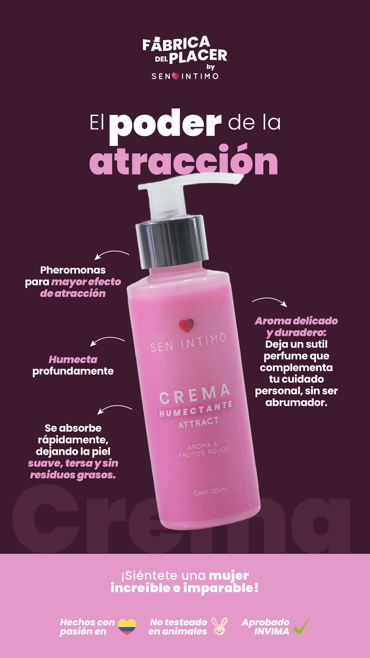 Crema Humectante X 125 mL Sen Intimo