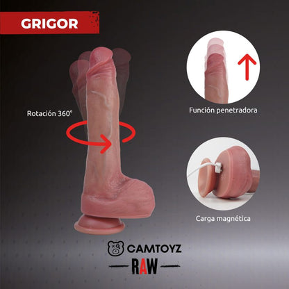 Dildo Ultrarealista Con App Grigor Camtoyz