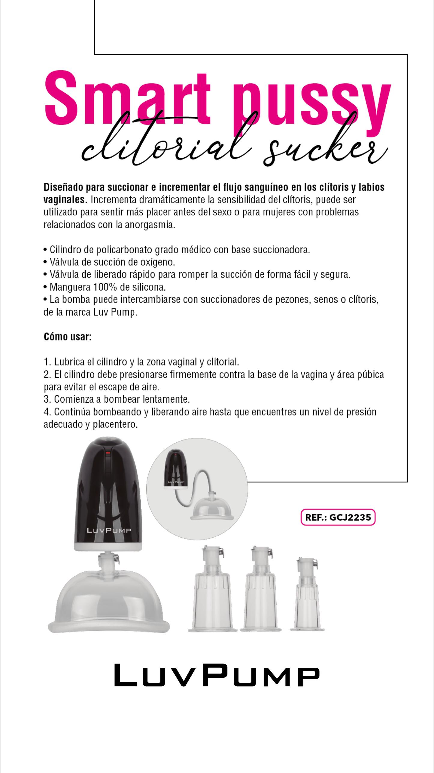 Succionador Clitorial Smart Pussy