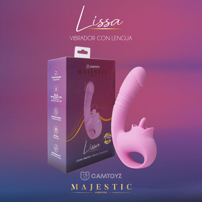 Estimulador con Lengua Lissa Camtoyz