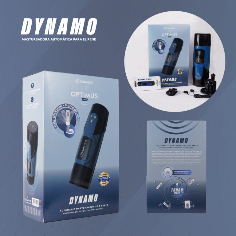 Masturbador Masculino Dynamo Camtoyz