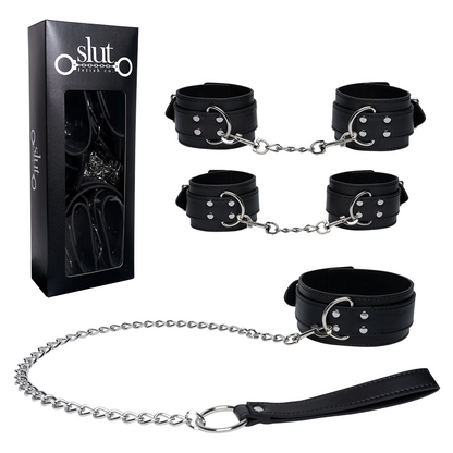 Bondage 3 Piezas Black Slut