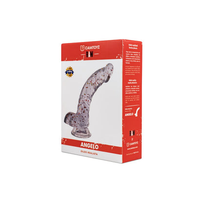 Dildo Realista Angelo Transparente 20 cm Camtoyz